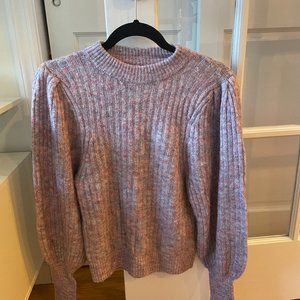 Pink Leith Juliet Sleeve Sweater